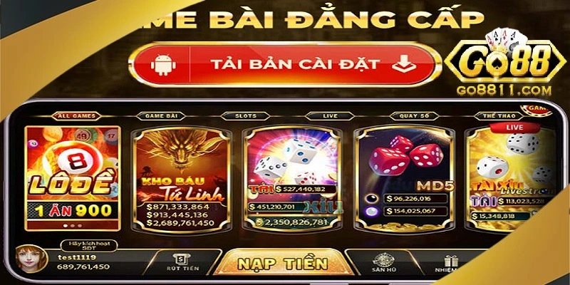 Cài đặt app như bình thường